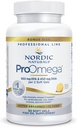 Nordic Naturals ProOmega, Lemon Flavor - 90 Soft Gels - 1280 mg Omega-3 - High-Potency Fish Oil with EPA & DHA - Promotes Brain, Eye, Heart, & Immune Health - Non-GMO - 45 Serviciones
