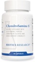 Biotics Research ChondroSamine S Comprehensive Joint and Connective Tissue Support, 600 Elemental Glucosamine, MSM, Vitamina C, Manganese, Niacin, Pantothenic Acid, Folate, B12, SOD, Catalase 90 Caps