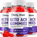 (3 Pack) Belly Blast Keto ACV Gummies - Advanced Formula Belly Blast Keto Plus ACV Gummies Apple Cider Vinegar, Weight Management, BellyBlast ACV Suplemento dietético Comentarios Hombre Mujeres (180 Gummies)