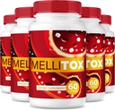 (5 Pack) MelliTox Capsules, MelliTox Supplement Body Detox, MelliTox Maximum Strength Formula, MelliTox Pills for Healthy Cells, MelliTox Pastillas Review (300 cápsulas)