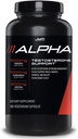 Alpha JYM Testosterone Support  Male Vitality, Hormone Optimization, Ashwagandha, Fenugreek, Eurycoma, Damiana, Quercetin, DIM ← JYM Supplemental Science  180 Vegetarian Capsules
