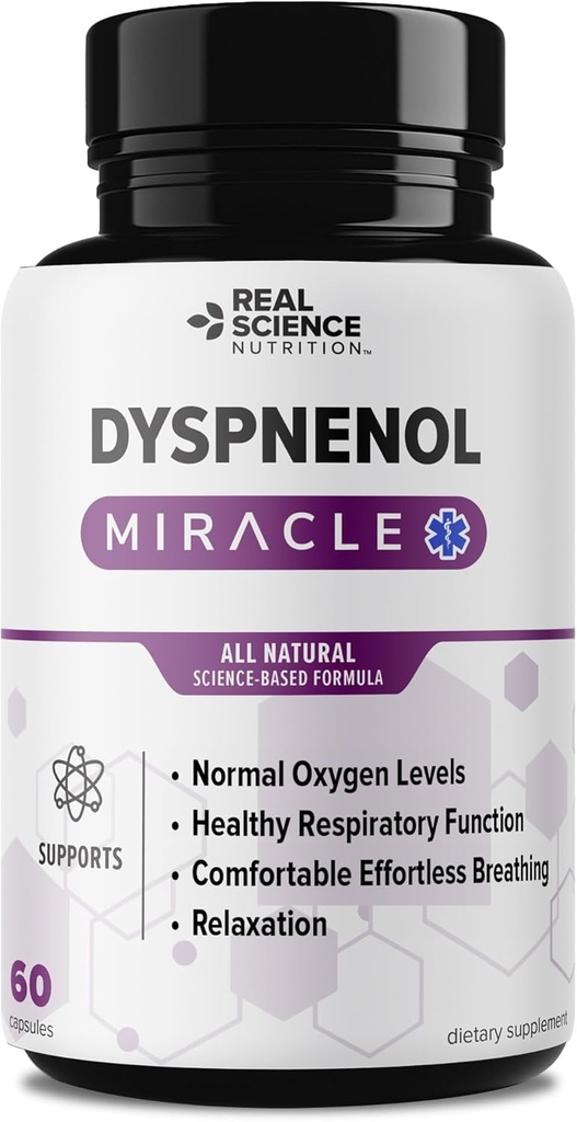 Ofrece Milagro de Dyspnenol - Un suplemento natural para la salud pulmonar mejorada, y apoyo respiratorio