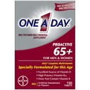 Un día Proactivo 65+, Mens & Womens Multivitamin, Suplemento con Vitamina A, C, D y Zinc para apoyar la salud ósea " Cell Health, Calcium, Folic Acid, Tablet 150 Count