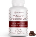 VESIsorb Ubiquinol-QH 100 mg Softgels, 30 Cuenta