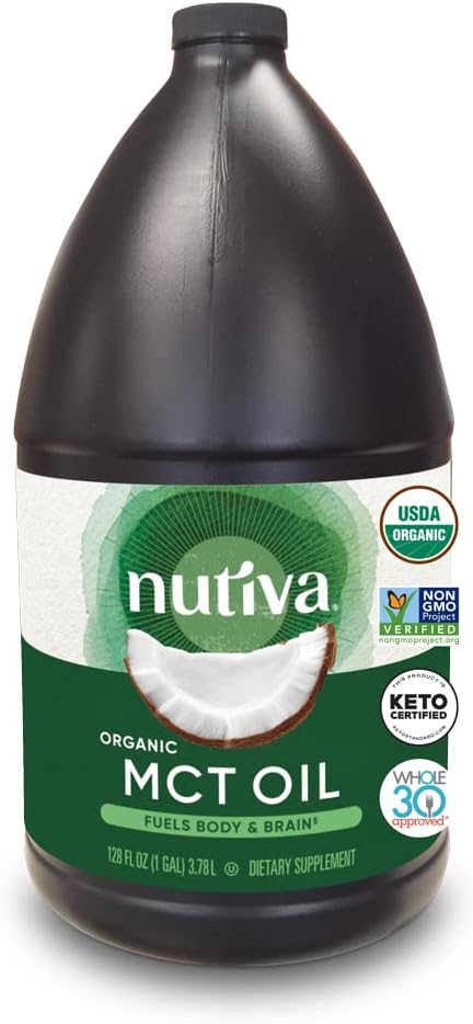 Nutiva Orgánica MCT Oil, 128 Fl Oz