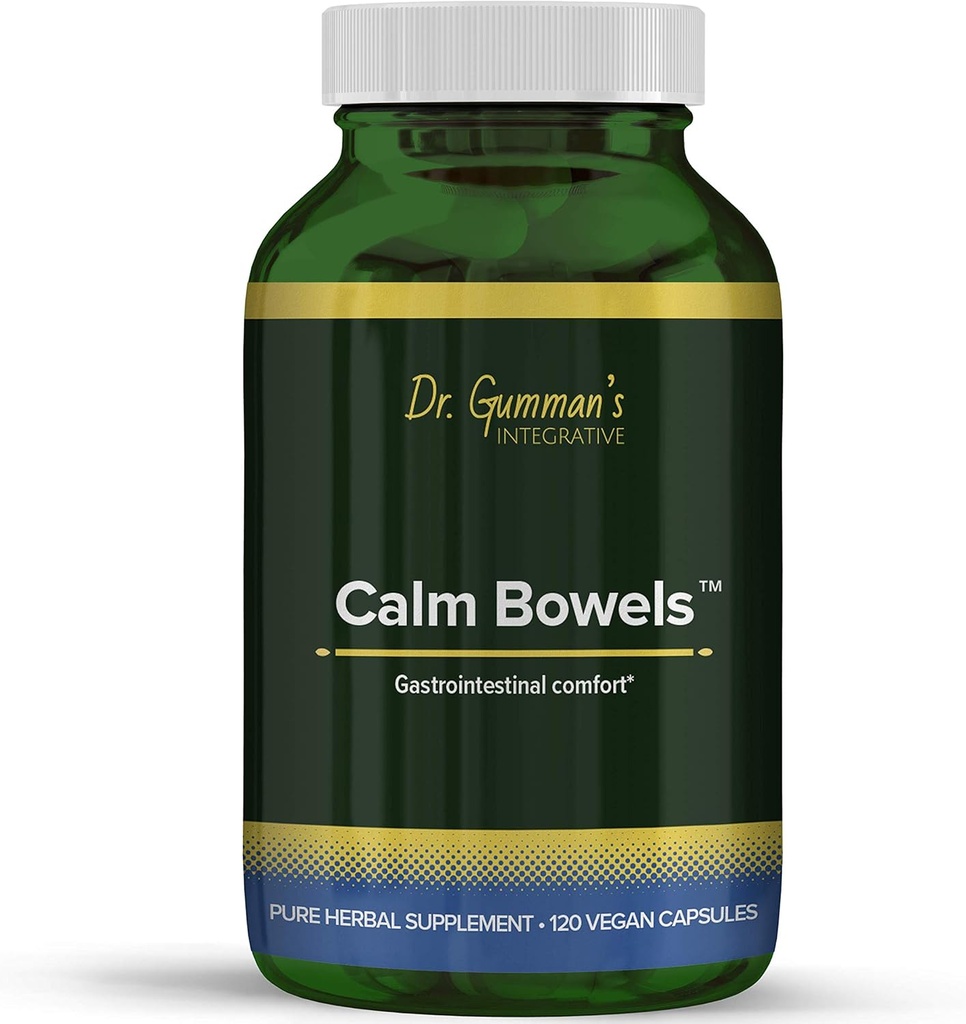 Armonía Nutraceuticals Calm Bowels - Gastrointestinal Comfort Integrativa de Dr Gumman Potency Maximum Bioavailable 120 Vegan Capsules