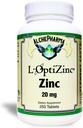 AP L-OptiZinc® 20mg (El Complejo Original 1:1 de zinc Libra al 100% Metionina Natural) (250)