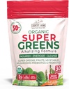 Country Farms Super Greens Berry Flavor, 50 Organic Super Foods, USDA Organic Drink Mix (Wheat Grass, Spirulina, Clorella) Mushrooms &amp; Probiotics, with Fiber, Gut Health, Natural Energy, 30 Servings