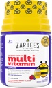 Zarbee's Complete Kids Multivitamin Gummies + Immune Support, Berry Flavor, Honey-Sweetened, Gluten-Free & Gelatin-Free, Vitaminas A, C, D3, E, B6, B12, Folic Acid &amp; B-Complex, 70 Cuenta