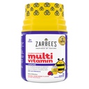 Zarbee's Complete Kids Multivitamin Gummies + Immune Support, Berry Flavor, Honey-Sweetened, Gluten-Free & Gelatin-Free, Vitaminas A, C, D3, E, B6, B12, Folic Acid &amp; B-Complex, 70 Cuenta