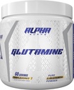 Alfa Supps Pure L-Glutamine Powder - Aminoácidos desarmados, Suplemento Nutricional de Glutamina para la Recuperación del Musculo, Gut & Immune Support - 60 Servings - 300 Grams
