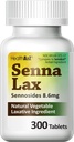HealthA2Z® Senna Laxative tención 300 Conde ← Sennosides 8.6mg Silencio Natural Vegetable ← Laxative Ingredients ← Overnight Relief ← Bowel Movement ← Alivio desde el estreñimiento