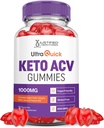 Justified Laboratories Ultra Quick Keto ACV Gummies Advanced Formula 1000MG Ultraquick Keto Gummies Apple Sider Vinegar Formulado con Pomegranate Beet Juice Powder B12 Vegan Non GMO 60 Gummys