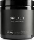 Toniiq Ultra Concentrated 40% Fulvic Acid Shilajit for Men - Pure 10:1 Extract-Third Party Tested 10x Potency Capsules- High in Potency and Trace Minerals - Made in GMP Certified Facility