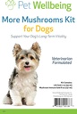 Mas Mushrooms Kit para Perros - Apoyo al Sistema Inmunitario y Protección Antioxidante - Vet-Formulated with Turkey Tail, Reishi, Maitake, Astragalus