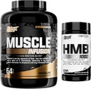 Nutrex Research Whey Protein Powder y HMB 1000 MG admite recuperación muscular