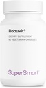 Supersmart Robuvit (Extracto de madera de roble francés) 200 mg por día - Suplemento energético " Antioxidante ← No GMO " Gluten Free - 60 cápsulas vegetarianas