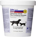 Pala-Tech Potassium Citrate Plus Granules de arándano 300 gm - Cat &amp; Dog UTI Treatment - Dog Urinary Tract Supplements for Bladder Stone Prevention (Made in USA)