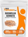 BulkSupplements.com Boswellia Serrata Extract Powder - Boswellia Supplement, from Frankincense Resin - Vegan & Gluten Free, 500mg per Serving, 100g (3.5 oz) (Pack of 1)