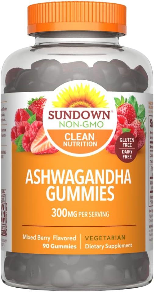 Sundown Ashwagandha Gummies, 90 Conde