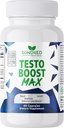 Testo Boost Max - Booster de resistencia natural para los hombres – Energía natural fortificada, resistencia y fuerte Booster