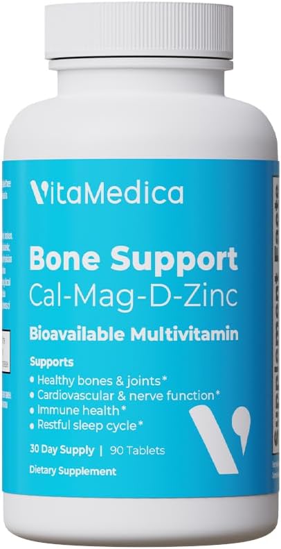 VitaMedica ← Bone Support ← Suplemento para los huesos y las articulaciones Silencio Calcio Silencio Magnesio Silencio Vitamina D &amp; Vitamina K Silencio Boron Silencio Minerales Chelated ← Bone Support Silencio Natural Durmiendo Hecho en EE.UU.
