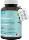 Dr Fuhrman Prenatal Vitaminas Para las Mujeres ← Doctor-Formulated Prenatal Vitaminas Silencio Natural Folate, B12, Choline " Iodine for Pregnancy Support, Brain " Immune Health TEN No Synthetic Folic Acid Silencio 120 Cap