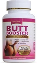 Booster Pills, Mention Buttocks Herbal Suplementos, Plump HIPS Enhancement Firming and Seductive, 60 Tablets