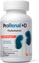 ProRenal+D con el Riñón de aceite de pescado Omega-3 Multivitamina 30 días de suministro