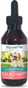 Maxwell Pet by Dr. Garber's - Calm &amp; Happy ← Seguro, Todo Natural, Gemmotherapy Remedy for Canine Use ¦ Stress &amp; Anxiety Relief for Your Dog; Provides Soothing, Calming Effect TEN 3 fl oz