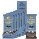 EatToHeal Blueberry Real Food Bar - Organic Protein Bars, Vegan Food, Healthy Gluten Free Protein Food - Low Sugar Protein Bares, Non GMO, Never Baked, Plant Based Organic Snacks - Crafted to Enjoy