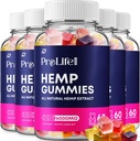 Prolife Hemp Gummies - con Seed Extract Pro Life Labs Hemp Gummies Tinnitus Herbal Supplement, Health and Wellness Support, All Natural Prolife Gummy (5 Pack - 300 Gummies)