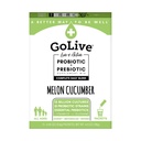 Probióticos para adultos y niños, melón y pepino, 10ct- Probióticos para adultos y niños, Fibra Prebiótica para Gut y Salud Digestiva, Recomendado por Médicos y Dieciocho