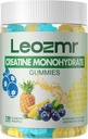 Cretina Monohydrate Gummies 5000mg para Hombres &amp; Mujeres, Chewables Creatina Monohydrate Suplemento(120 Conde)- Blueberry Pineapple