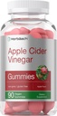Horbäach Vegan Apple Cider Vinegar Gummies TENIDO 90 Conde TENIDO ACV Suplemento Silencio Apple Flavor TENIDO NO GMO, Gluten Free Gummies for Adults