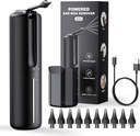 Ear Wax Removal Electric Ear Irrigation Flushing System Water Powered Ear Cleaner con 4 modos de presión Safe and Effective Ear Cleaning Tool Resistant USB Recargable