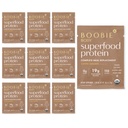 Boobie Body Superfood Protein Meal Replacement Shake, Coffee Caramel Flavor  19g Protein ← Safe For Pregnancy, Lactation, " Motherhood peru Organic, Vegan, Zero Sugar, 10 Single Serve Packets (1,06 oz cada uno)