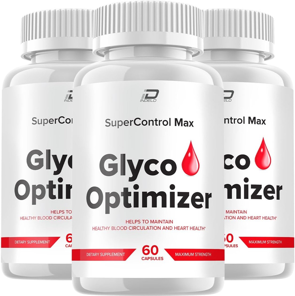 Super Control Max Glycogen Support Capsules Supplement - Supercontrolmax Optimizer Advanced Formula, Super Control Max, SuperControl Max Booster Reviews, Glycogen Supplement (3 Pack - 180 Capsules)