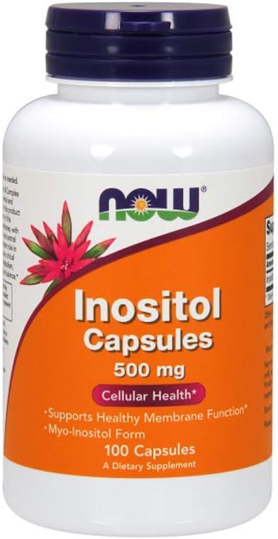 AHORA Comida Inositol, 100 cápsulas / 500 mg