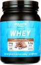 Equates Whey Protein Powder, Rich Chocolate, 24g Protein por Serving, 5.5g BCAAs, Whey Isolate Blend, 22 Servings, Smooth & Delicious, Unisex, Muscle Recovery Supplement, 1.5 lbs
