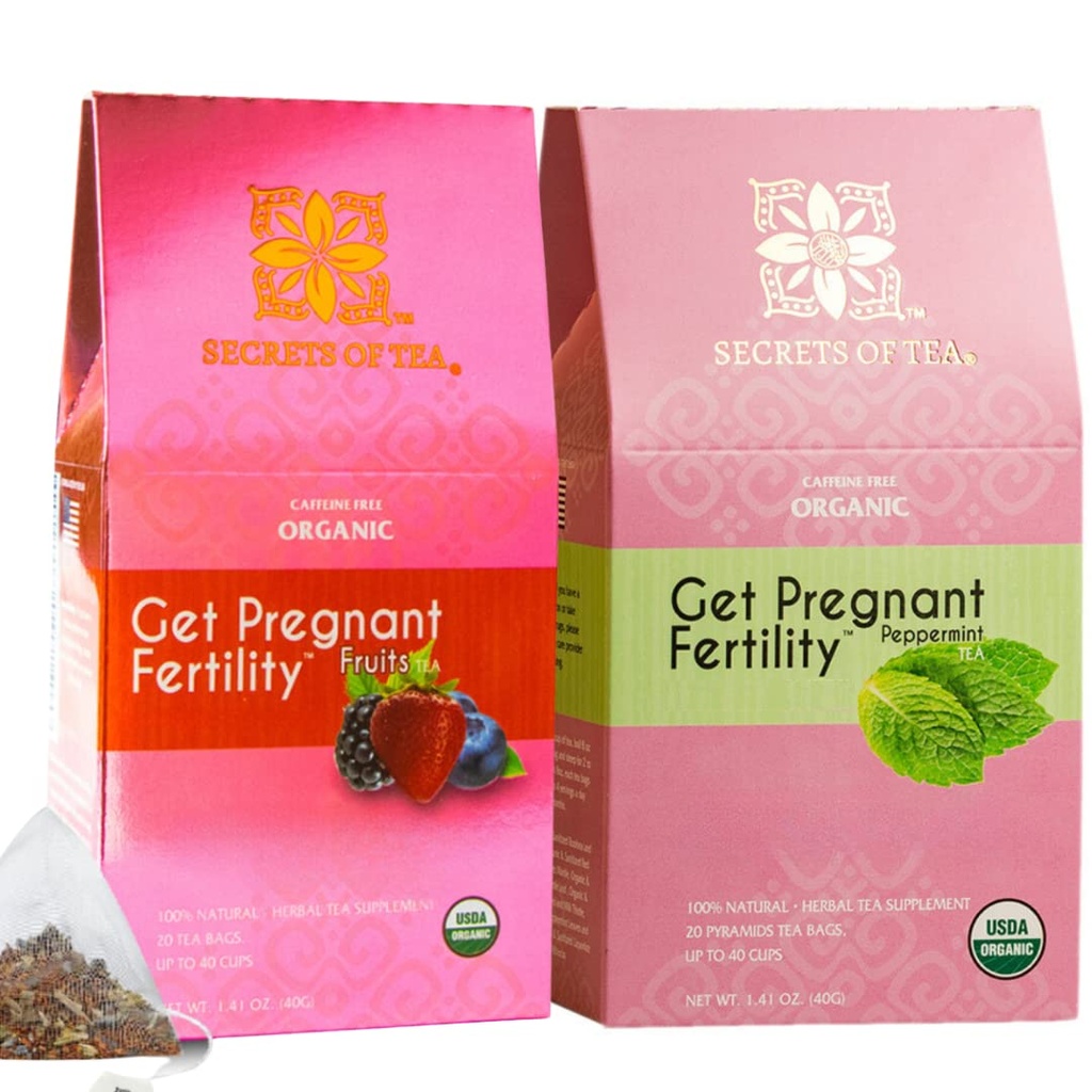 Fertilidad Té con Chasteberry para ayudar a apoyar la concepción, ovulación " ciclos menstruales regulares