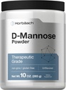 Horbaach D-Mannose Powder TENIDO 10 Oz TENIDO Suplemento para Mujeres y Hombres TENIDO Desflavorado TEN VENTA Vegetariano, No GMO, y Gluten Gratis