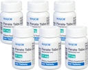 Major 27 mg Tabs de Ferate - Ferrous Gluconate Elemental Iron Suplemento dietético - 100 Conde (6 Pack)