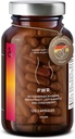 CLAV® Natural Hormon Balance for Women - PMS Relief with Siberian Rhubarb, Wild Yam & Vitex Berry - Vegan Menstrual Regulator Suplemento - 120 cápsulas