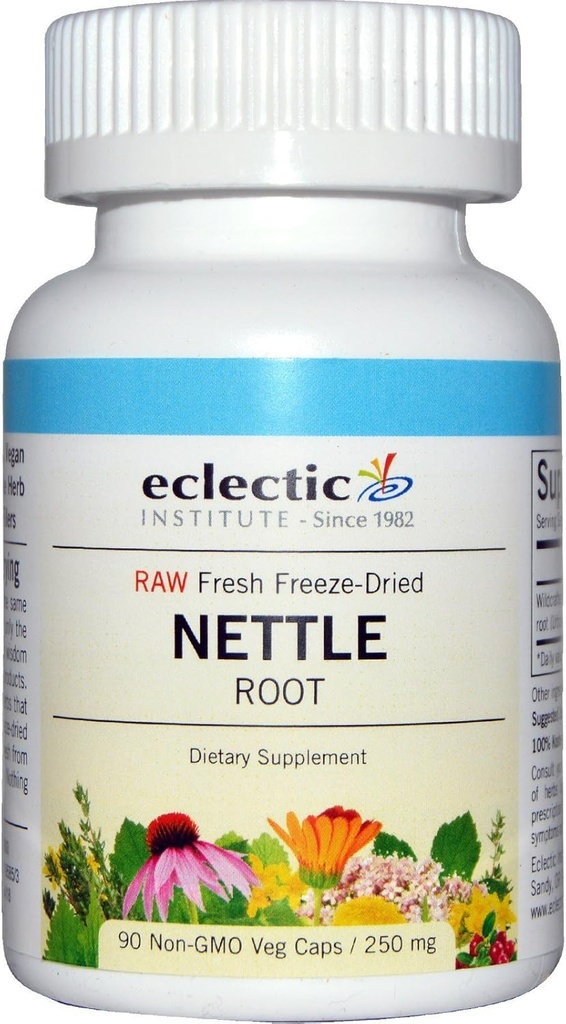Eclectic Institute Nettle Root - 250 mg - 90 cápsulas vegetarianas