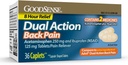 GoodSense Dual Action Acetaminophen and Ibuprofen (NSAID) Tablets, 250 mg/125 mg, Back Pain, 36 Count