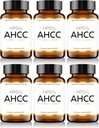 HPD Rx Premium AHCC & Shiitake Mushroom 1100 mg por Suplemento de Servición, Booster de Inmunidad Natural, Mantiene la actividad de células asesinas naturales latitud AHCC es Provenido en 30+ Estudios Ø 180-Day Supply, 6-Pack