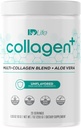 IDLife Collagen+ Powder Drink - Multi-Collagen Blend with Fulvic Acid &amp; Aloe Vera - for Healthy Hair, Skin, Nails, Joints & Gut - 20 Servings / 200g