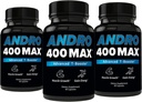Andro400 Testosterone Support for Men & Women – Tongkat Ali, L-Arginine & L-Citrulline – Energy, Vitality & Performance – 180 Capsules, 180-Day Supply