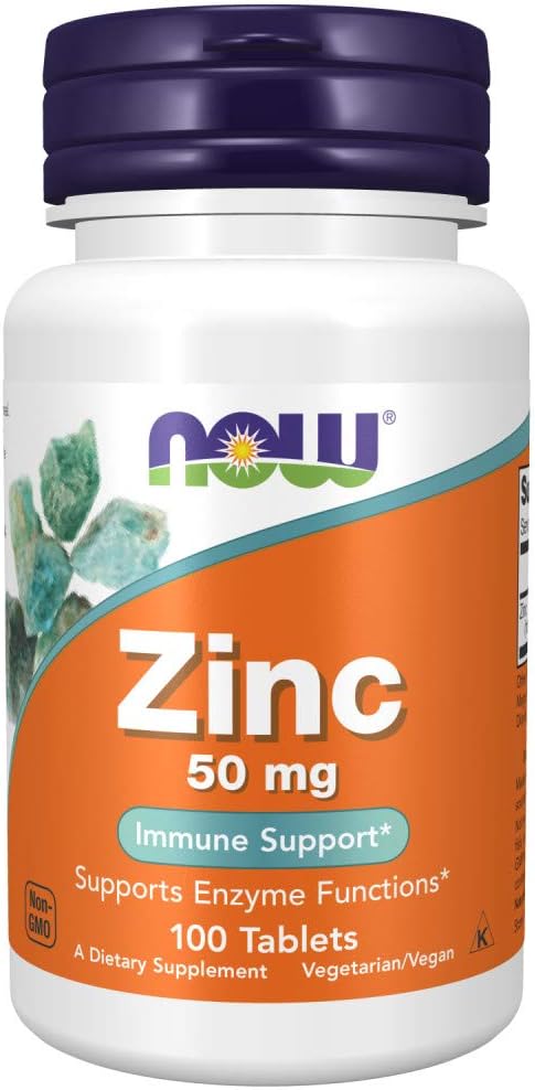 Zinc 50 mg 100 Tabletas (Pack of 2)